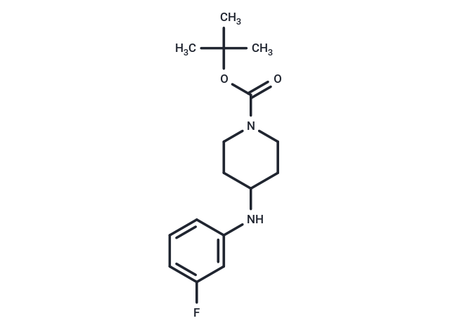 化合物 tert-Butyl 4-((3-fluorophenyl)amino)piperidine-1-carboxylate|T67110|TargetMol