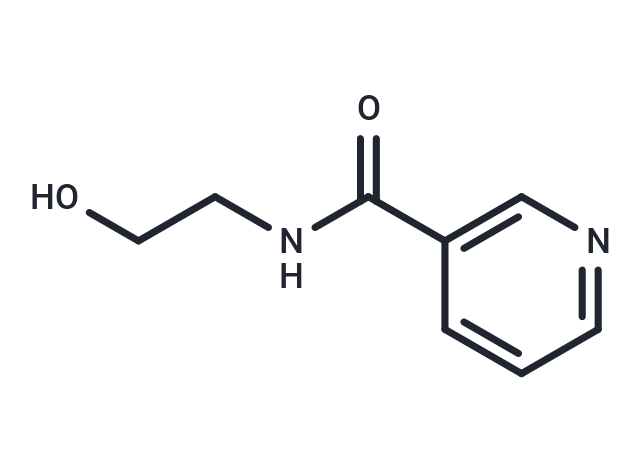 化合物 N-(2-Hydroxyethyl)nicotinamide|T65332|TargetMol