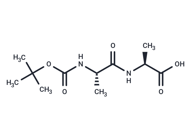 化合物 Boc-Ala-Ala-OH|T65023|TargetMol