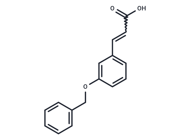 化合物 3-benzyloxycinnamic acid|T66389|TargetMol