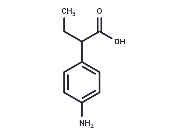 化合物 2-(4-Aminophenyl)butanoic acid|T64964|TargetMol