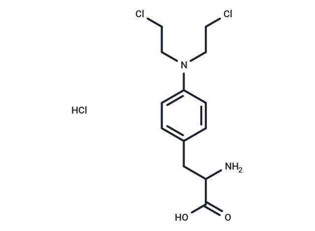 化合物 Sarcolysine hydrochloride|T34523|TargetMol