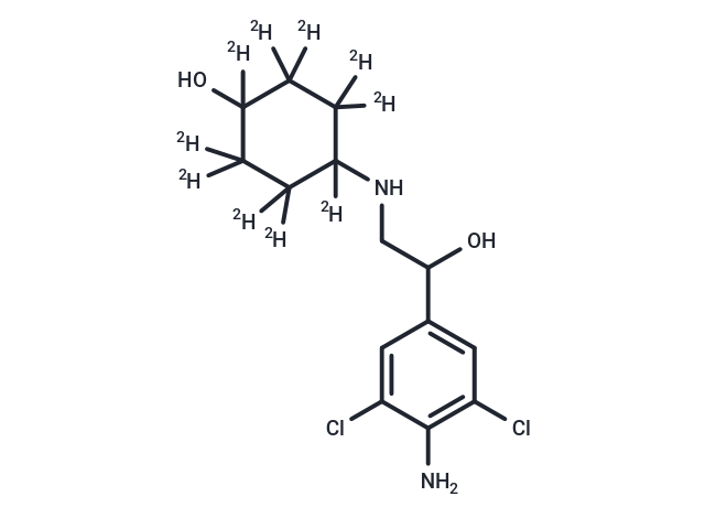 化合物 Clencyclohexerol-d10|TMIH-0161|TargetMol