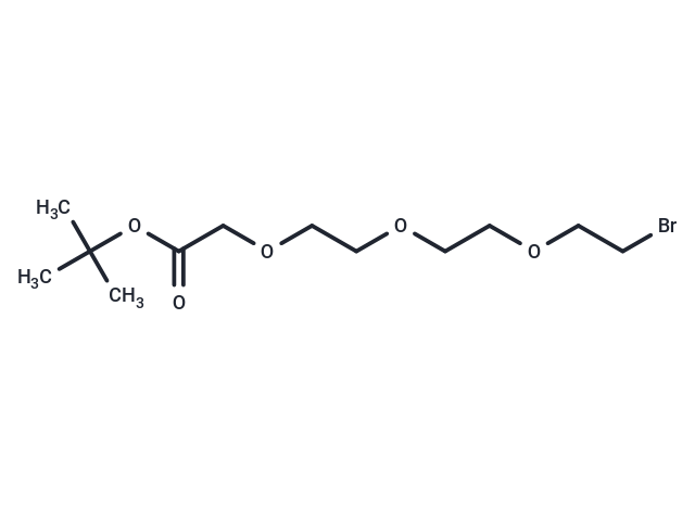 化合物 Bromo-PEG3-CH2-Boc|T14799|TargetMol