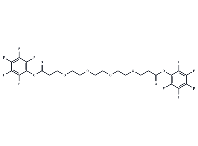 化合物 Bis-PEG4-PFP ester|T14640|TargetMol