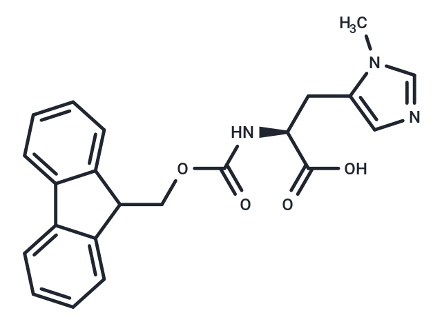 化合物 Fmoc-His(3-Me)-OH|T66685|TargetMol