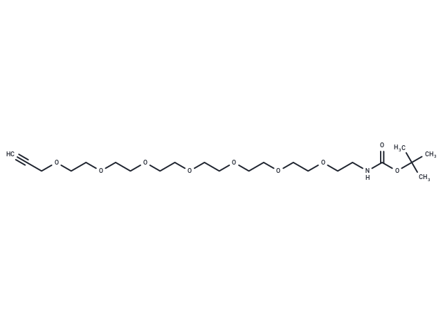 化合物 Boc-NH-PEG7-propargyl|T14757|TargetMol