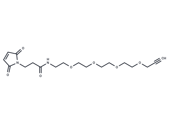 化合物 Alkyne-PEG4-maleimide|T14183|TargetMol