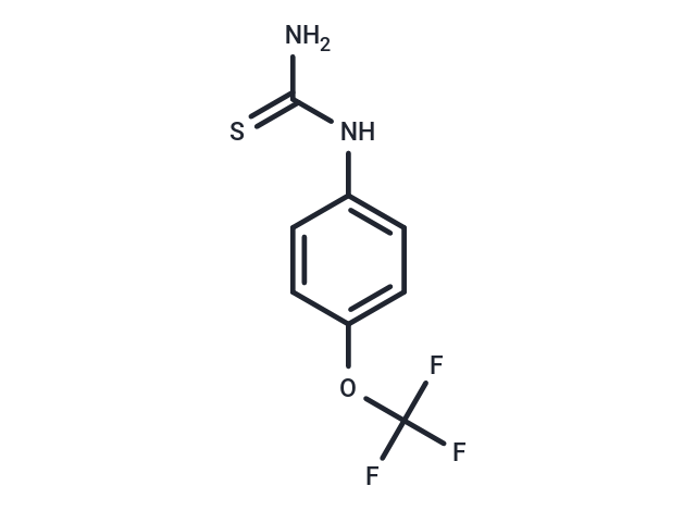 化合物 1-(4-(Trifluoromethoxy)phenyl)thiourea|T67168|TargetMol