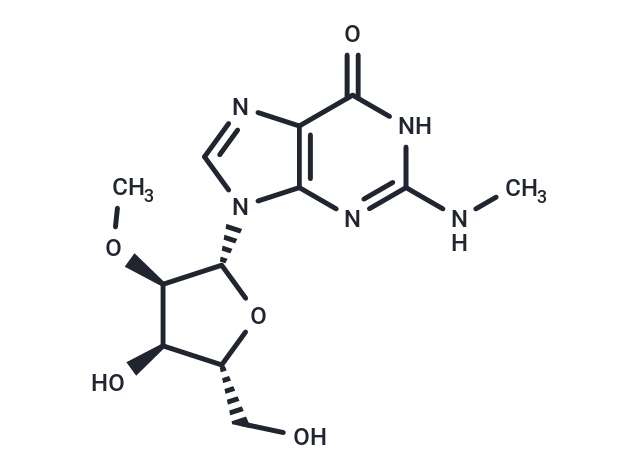 化合物 2’-O-Methyl-N2-methylguanosine|TNU0126|TargetMol