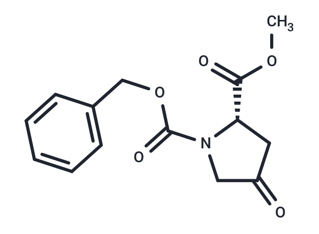 化合物 (S)-1-Benzyl 2-methyl 4-oxopyrrolidine-1,2-dicarboxylate|T66075|TargetMol