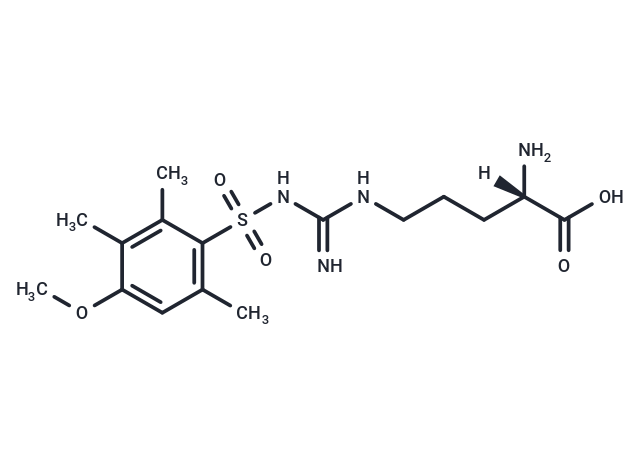 化合物 H-Arg(Mtr)-OH|T66838|TargetMol