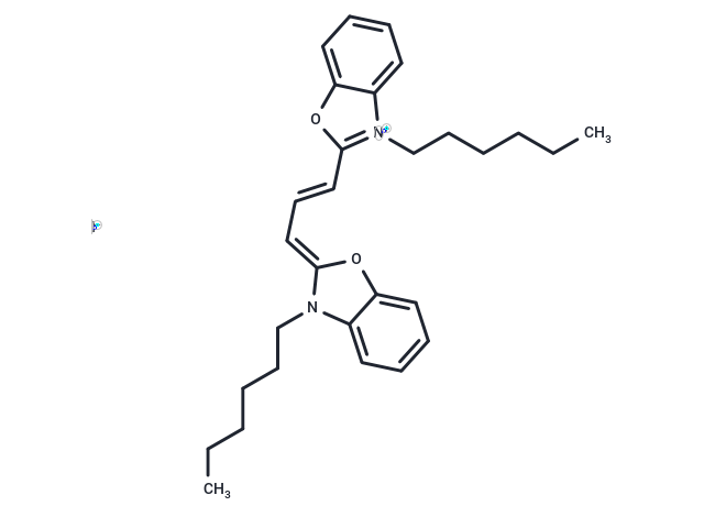 化合物 3,3'-Dihexyloxacarbocyanine iodide|T18884|TargetMol