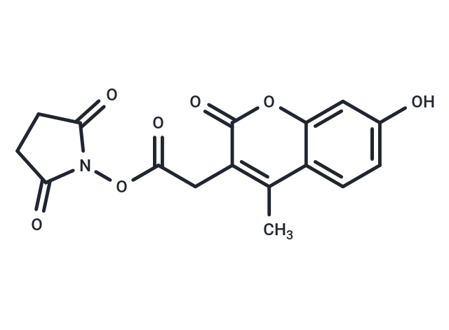 7-Hydroxy-4-methylcoumarin-3-acetic acid, SE|T67683|TargetMol