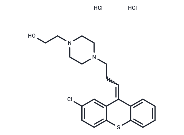 化合物 alpha-Clopenthixol dihydrochloride|T68963|TargetMol