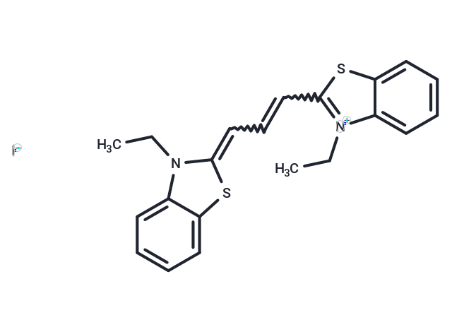 化合物 3,3-Diethylthiacarbocyanine iodide|T66673|TargetMol