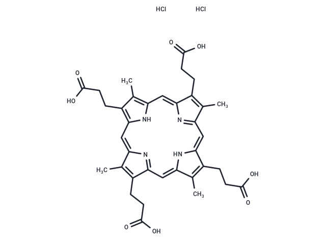 化合物 Coproporphyrin I dihydrochloride|T68846|TargetMol