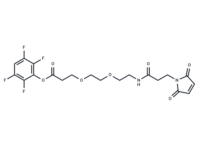 化合物 Mal-amido-PEG2-TFP ester|T15952|TargetMol