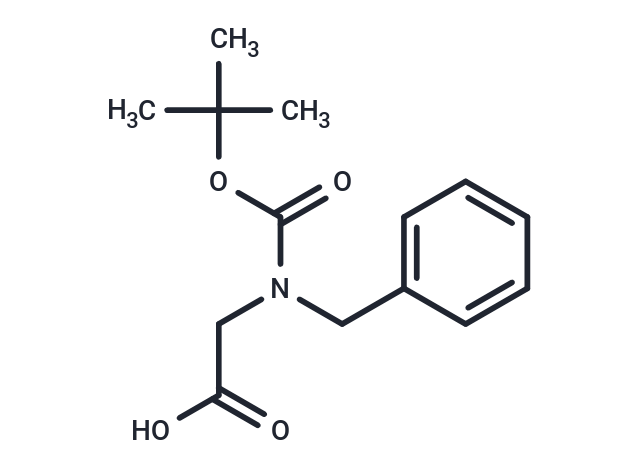 化合物 2-(Benzyl(tert-butoxycarbonyl)amino)acetic acid|T65604|TargetMol