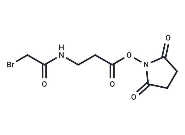 化合物 N-Succinimidyl 3-(Bromoacetamido)propionate|T16250|TargetMol