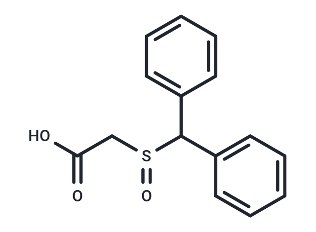 化合物 2-(Benzhydrylsulfinyl)acetic acid|T67365|TargetMol