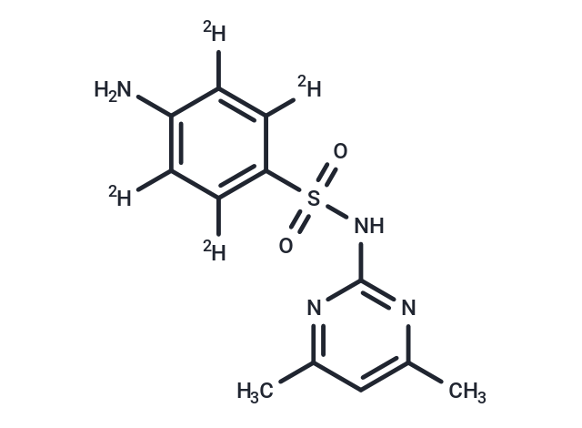 化合物 Sulfamethazine-D4|T13030|TargetMol