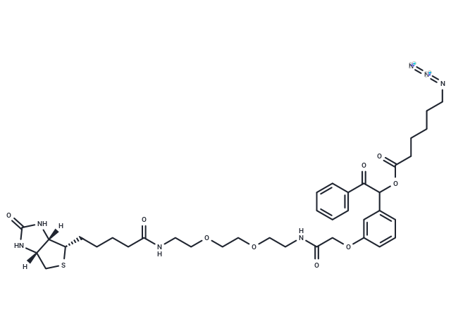 化合物 UV Cleavable Biotin-PEG2-Azide|T18866|TargetMol