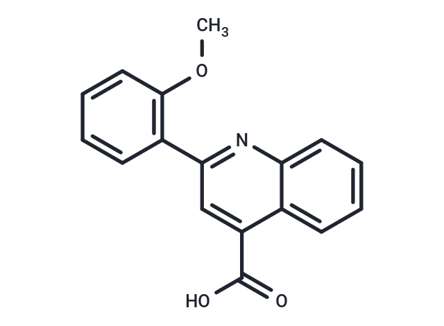 化合物 2-(2-Methoxyphenyl)quinoline-4-carboxylic acid|T67169|TargetMol