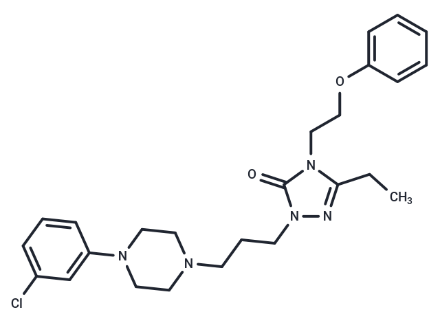 化合物 Nefazodone|T21451|TargetMol