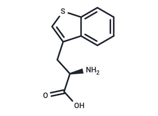 化合物 (S)-2-Amino-3-(benzo[b]thiophen-3-yl)propanoic acid|T66164|TargetMol