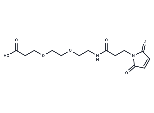 化合物 Mal-amido-PEG2-C2-acid|T15950|TargetMol