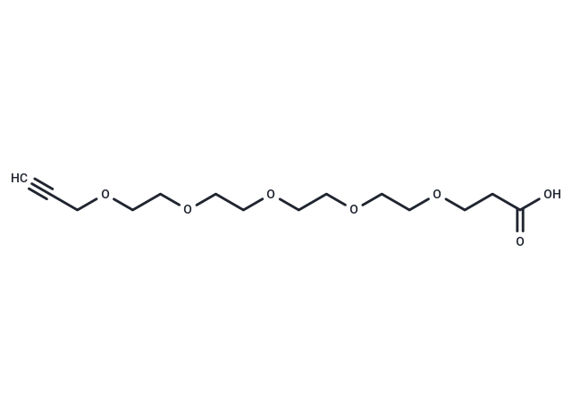 化合物 Propargyl-PEG5-acid|T16620|TargetMol