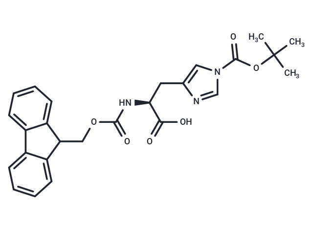 化合物 Fmoc-His(Boc)-OH|T65751|TargetMol