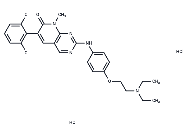 化合物 PD0166285 dihydrochloride|T6931L|TargetMol