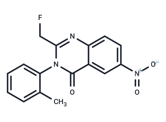 化合物 2-(Fluoromethyl)-6-nitro-3-(o-tolyl)quinazolin-4(3H)-one|T67189|TargetMol