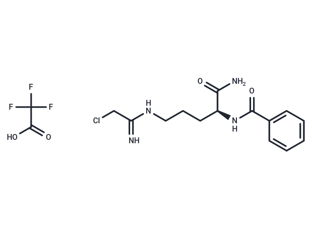 化合物 Cl-amidine TFA|T10831L2|TargetMol