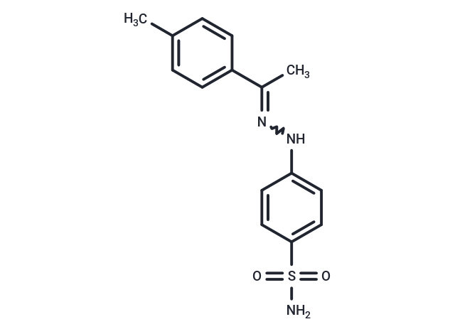 化合物 4-(2-(1-(p-Tolyl)ethylidene)hydrazinyl)benzenesulfonamide|T64550|TargetMol