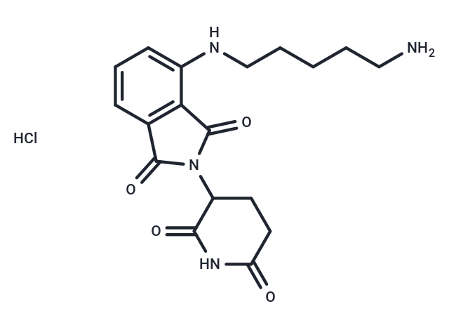 Pomalidomide 4'-alkylC5-amine|T36262|TargetMol