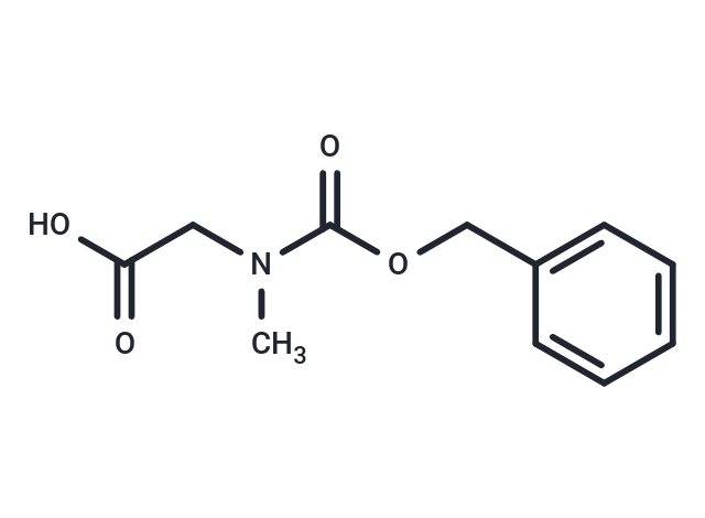 化合物 N-((Benzyloxy)carbonyl)-N-methylglycine|T65956|TargetMol