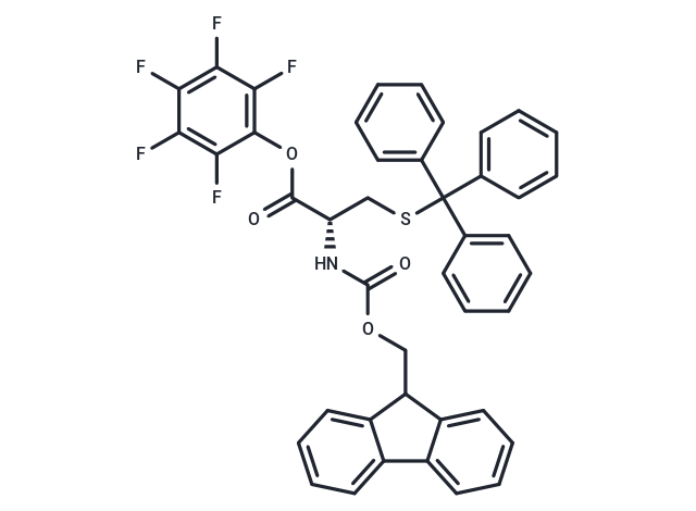 化合物 Fmoc-Cys(Trt)-OPFP|T65699|TargetMol