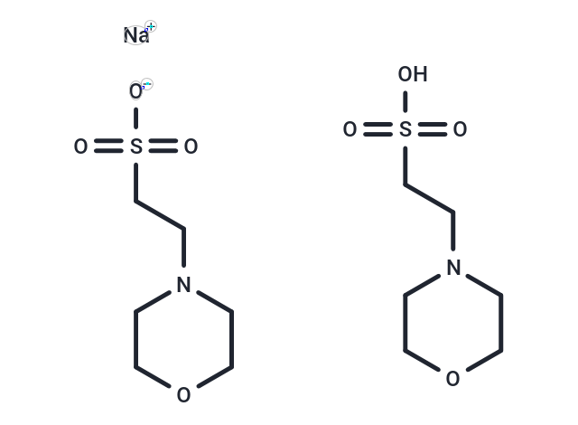 化合物 MES hemisodium salt|T65286|TargetMol