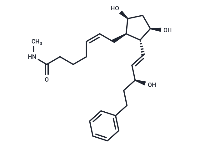 17-phenyl trinor Prostaglandin F2α methyl amide|T37944|TargetMol