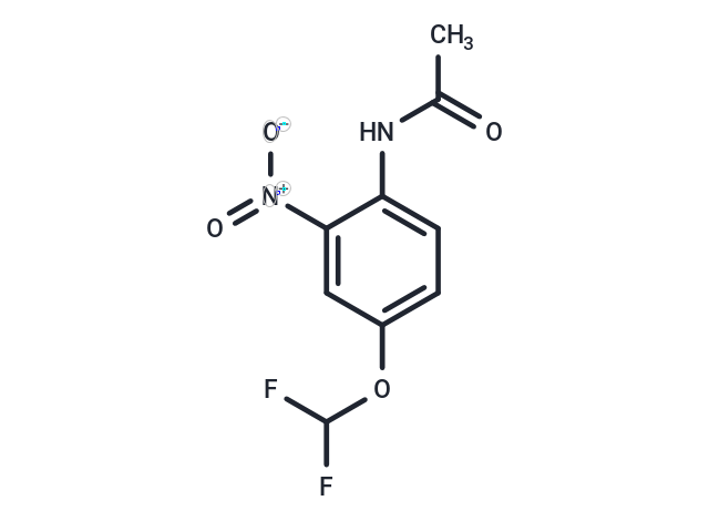 化合物 N-(4-(Difluoromethoxy)-2-nitrophenyl)acetamide|T66605|TargetMol