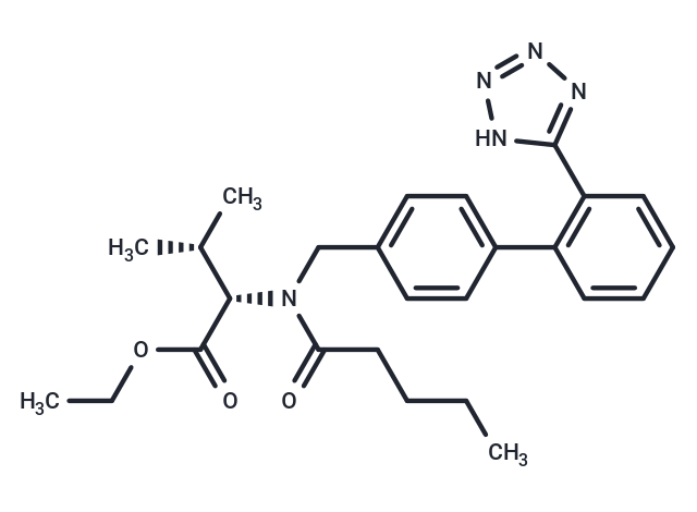 化合物 Valsartan Ethyl Ester|T13283|TargetMol