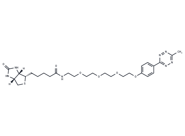 化合物 Biotin-PEG4-methyltetrazine|T14600|TargetMol