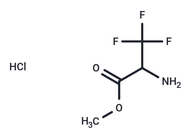 化合物 Methyl 2-amino-3,3,3-trifluoropropanoate hydrochloride|T65618|TargetMol