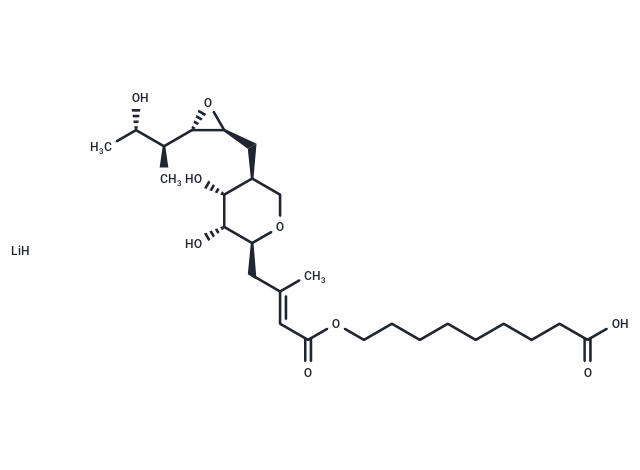 化合物 Pseudomonic Acid (lithium salt)|T66859|TargetMol