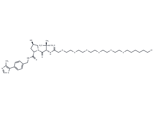 化合物 (S,R,S)-AHPC-PEG6-C4-Cl|T17926|TargetMol