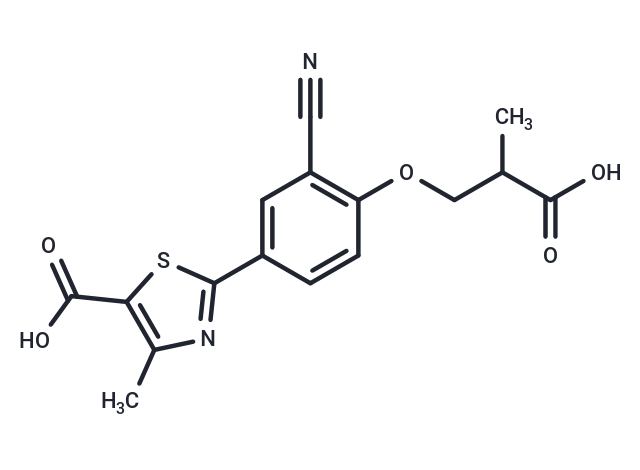 化合物 Febuxostat 67M-4|T69281|TargetMol