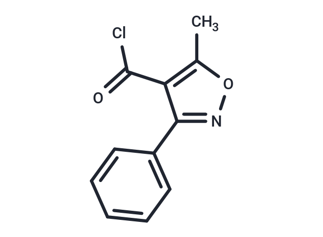 化合物 5-Methyl-3-phenylisoxazole-4-carbonyl chloride|T64868|TargetMol